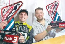 Matías Clapier y Federico Stieglitz en exhibición