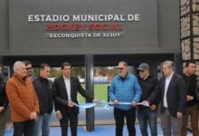 Inauguraron estadio de hockey en barrio Alberdi