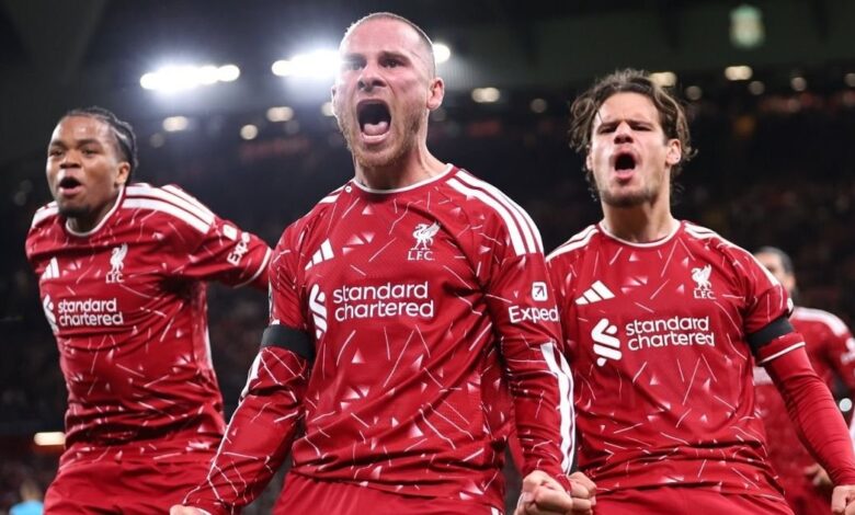 Un golazo de Mac Allister en el triunfo de Liverpool