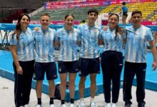 Ferrari pasó a la final de trampolín