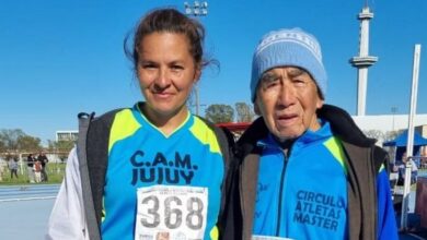 Atleta jujeño con 94 años competió en Buenos Aires