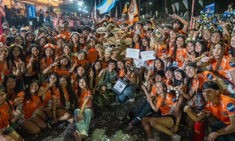 La 75° Fiesta Nacional de los Estudiantes cerró con la entrega de premios a carrozas y carruajes