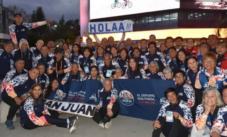 Jujeños en los Nacionales de Adultos Mayores 2026