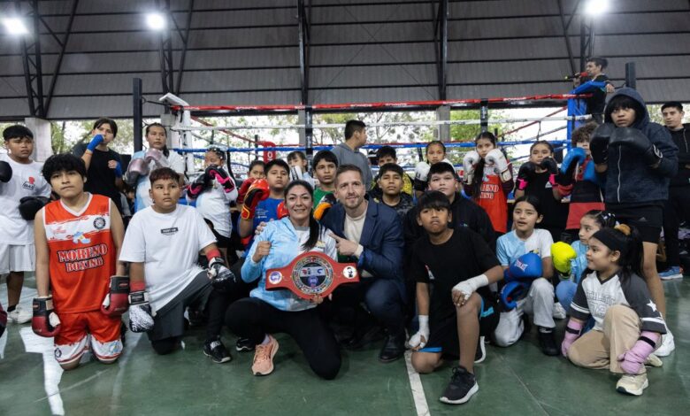 Sadir destacó el valor del deporte en Encuentro de Escuelas de Boxeo