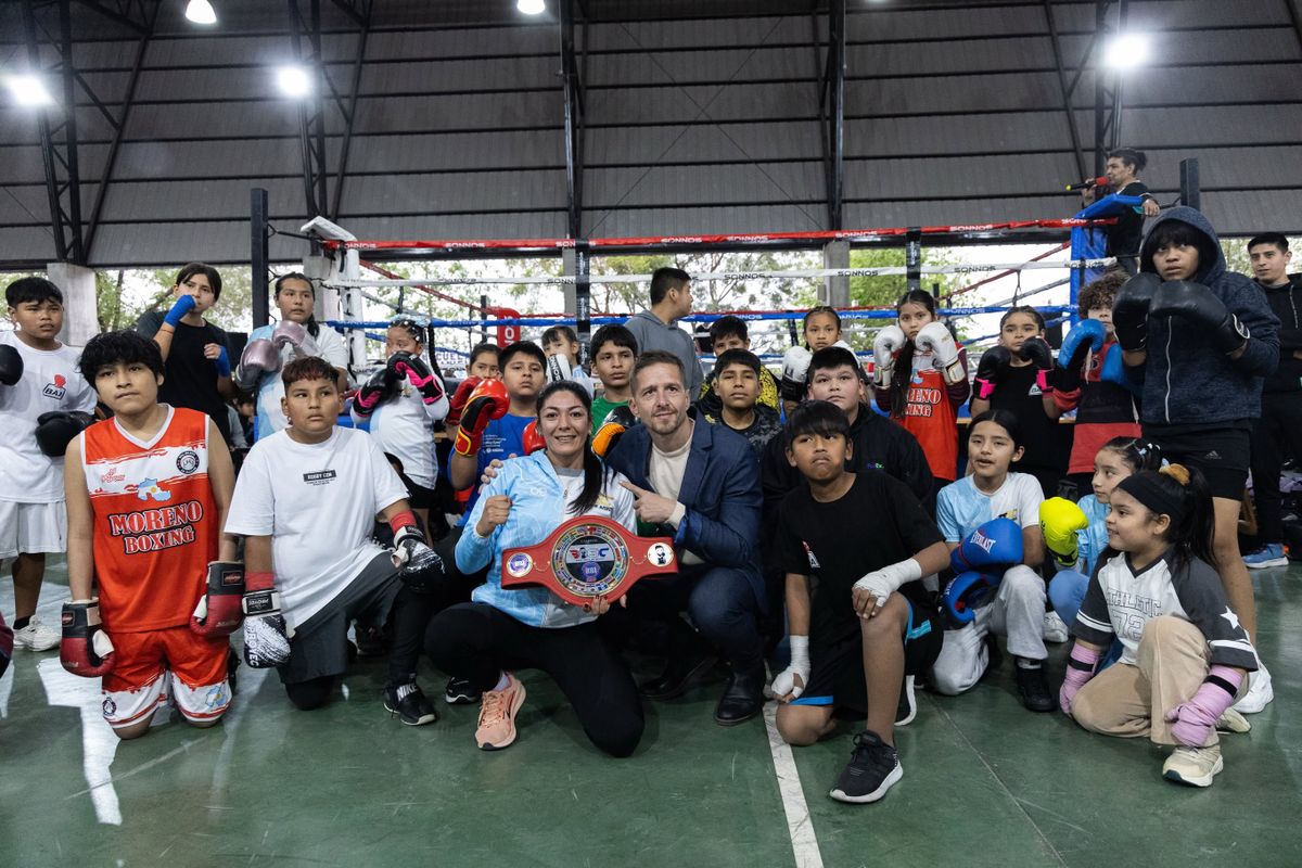 Sadir destacó el valor del deporte en Encuentro de Escuelas de Boxeo
