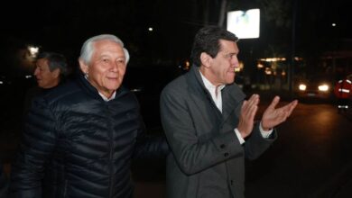 En Perico. Obras para mejorar la iluminación y seguridad