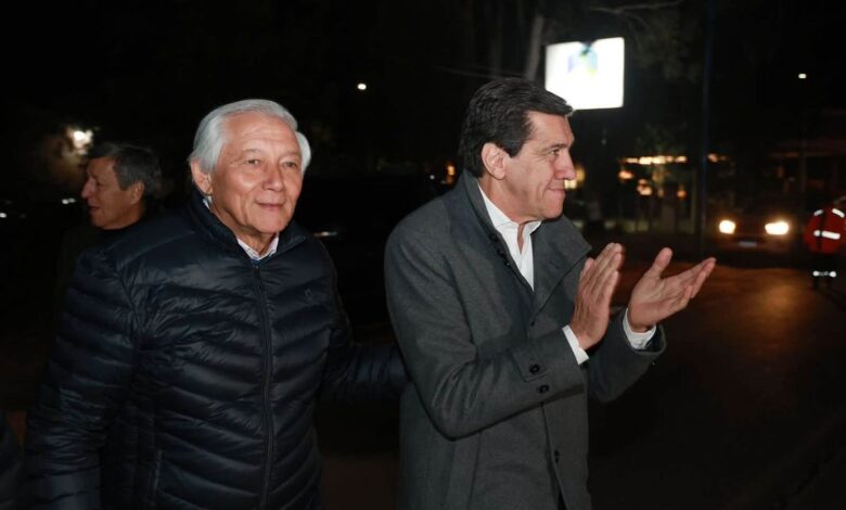 En Perico. Obras para mejorar la iluminación y seguridad