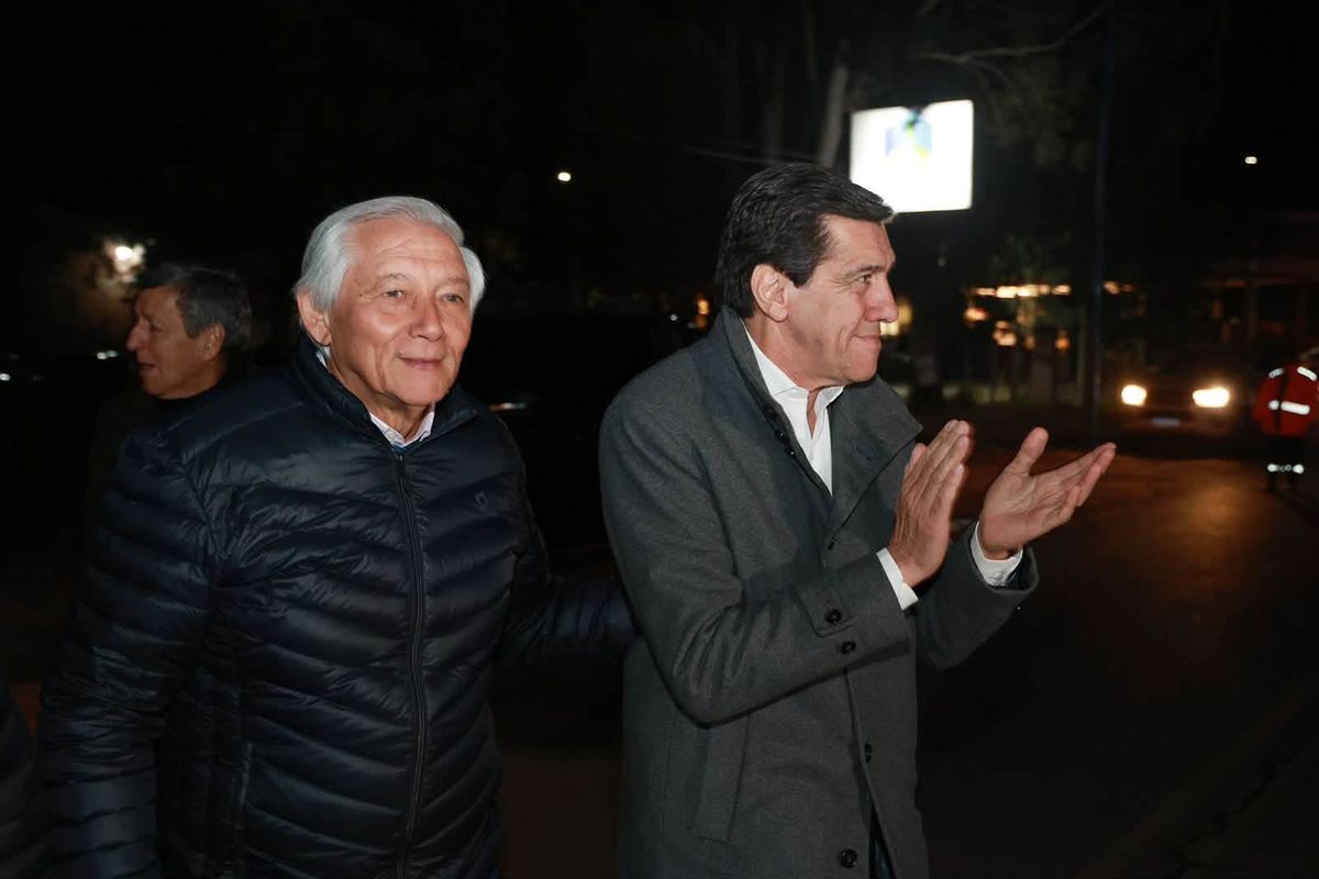 En Perico. Obras para mejorar la iluminación y seguridad