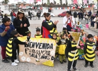 CDI Tiempo de Juego recibió la primavera con un desfile de mini carrozas