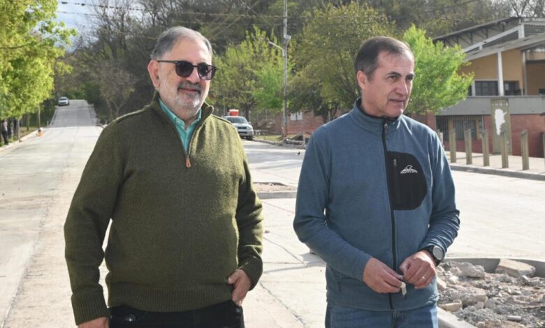 Pavimentación de la avenida Palma Carrillo en Bajo La Viña