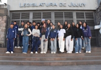 Alumnos de Abra Pampa visitaron la Legislatura Alumnos de Abra Pampa visitaron la Legislatura