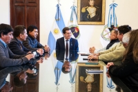 Sadir recibió a representantes de UATRE de la región de los Valles