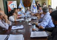Cableado aéreo. Concejales y funcionarios analizaron proyectos para abordar problemática