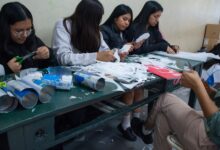 Construcción de las carrozas en una comunidad de cuidados
