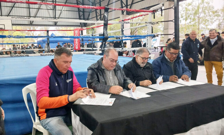 Alianza de municipios para potenciar el boxeo en Jujuy