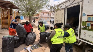 Estudiantes recuperaron más de 3.5 toneladas de reciclables en los canchones