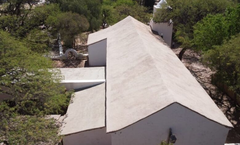 Iglesia de Purmamarca.Cmpletaron obras de mantenimiento