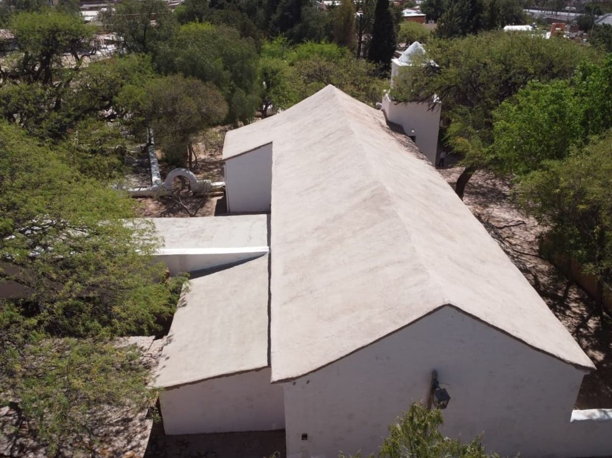Iglesia de Purmamarca.Cmpletaron obras de mantenimiento