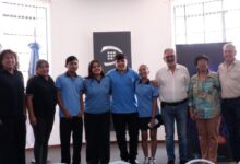 Alumnos del Olga Aredez en una final nacional de Cadena 3