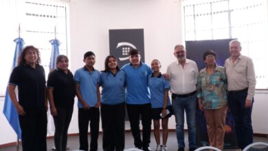 Alumnos del Olga Aredez en una final nacional de Cadena 3