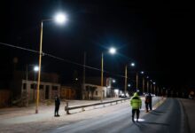 Nueva obra de iluminación mejora el acceso a Huacalera