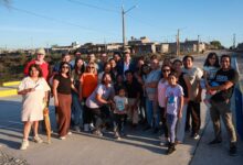 Habilitan el primero de los cinco puentes que conectarán sectores de A.Comedero