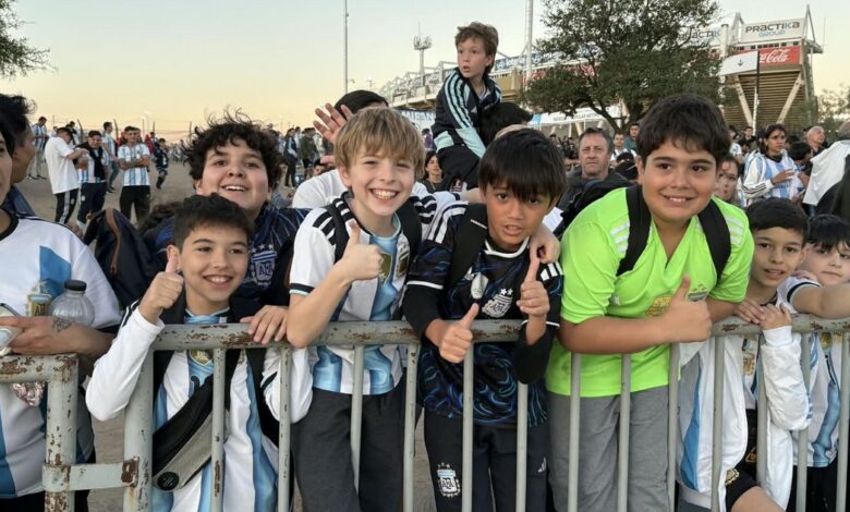 así se vive la previa del amistoso