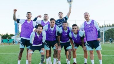 El equipo de Scaloni para despedir a Messi