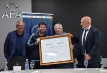 Entregaron a Messi el título de Doctor Honoris Causa