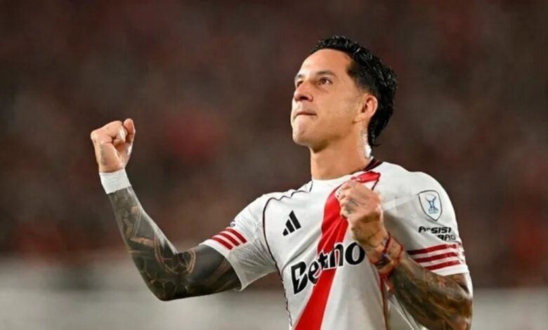 River: se entrenó Driussi