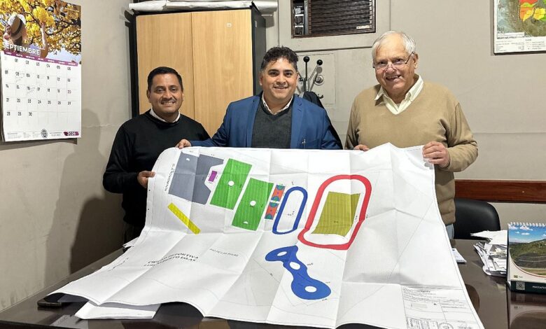 Moreira afirmó que “tenemos el predio”