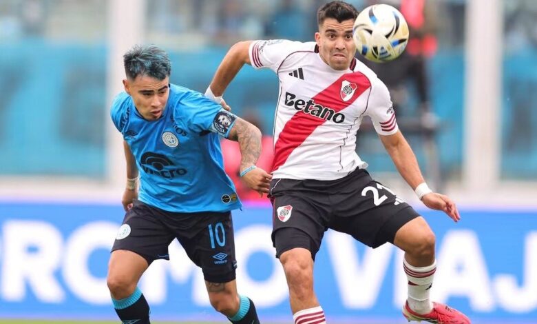 Un River necesitado visita a Belgrano esta noche en Alberdi
