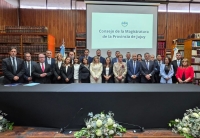 Bernis acompañó la jura de los integrantes del Consejo de la Magistratura Bernis acompañó la jura de los integrantes del Consejo de la Magistratura