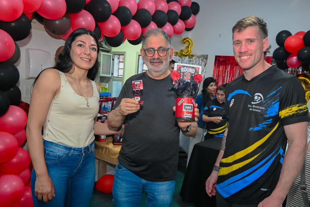 Escuela Municipal de Box “Pumita Carabajal” celebró su tercer aniversario