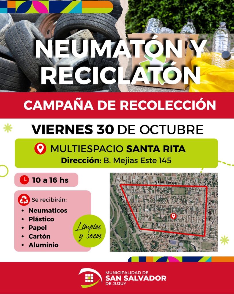 Se viene una nueva jornada de Neumatón y Reciclatón