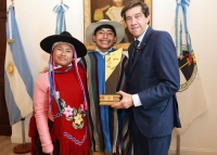 Sadir recibió a los jujeños campeones nacionales de malambo