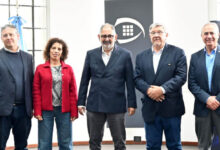 ExpoJuy. Raúl “Chuli” Jorge recibió a autoridades de la Cámara de Comercio Exterior