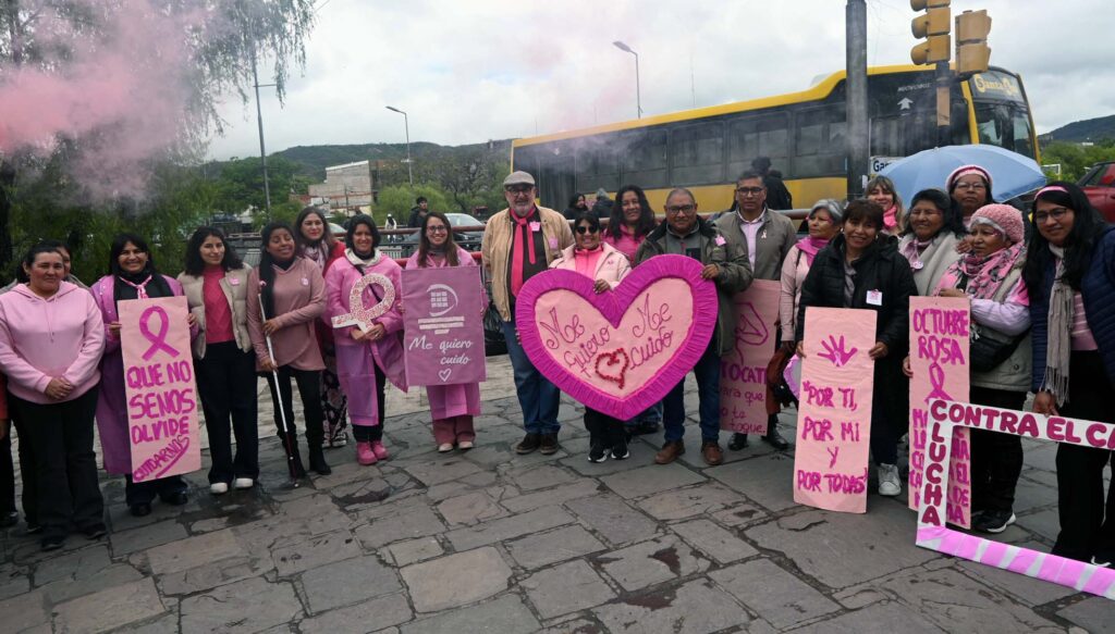Municipio realizó una jornada de concientización sobre el cáncer de mama
