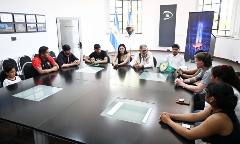 Jorge recibió a la delegación jujeña de boxeo que se destacó en el torneo “Verde y Oro” en Bolivia