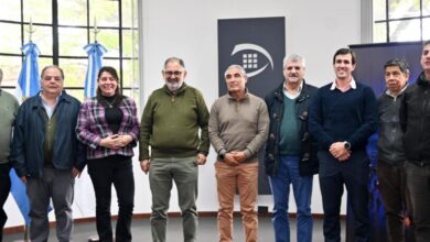 Jorge recibió a representantes del Colegio de Ingenieros
