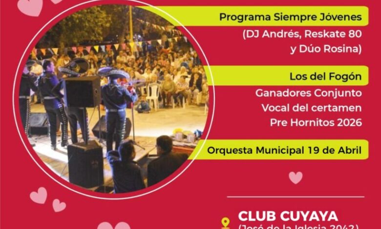 Municipalidad invita a participar de la XVII Serenata a las Madres
