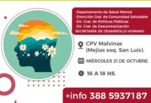 Acciones de sensibilización por Mes de la Salud Mental