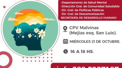 Acciones de sensibilización por Mes de la Salud Mental