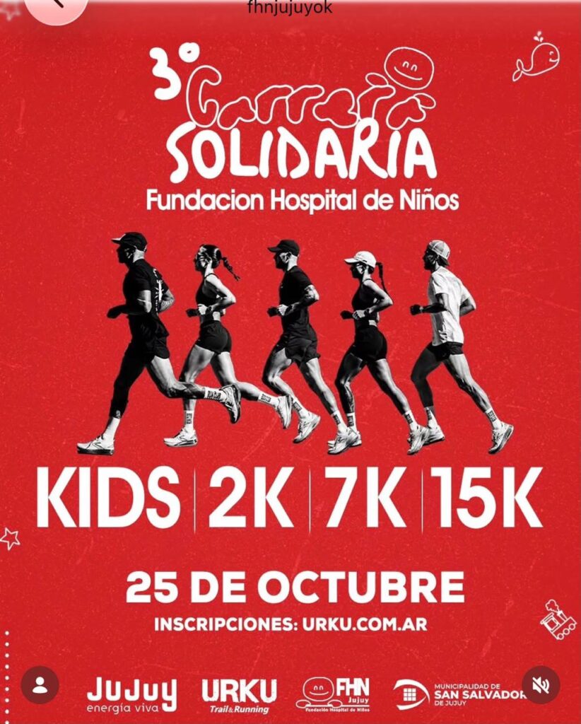 Municipio acompañará la Carrera Solidaria a beneficio del Materno Infantil