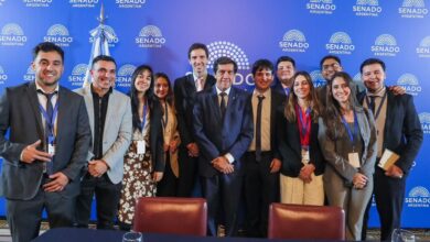 Sadir compartió un encuentro con jóvenes en el Senado de la Nación