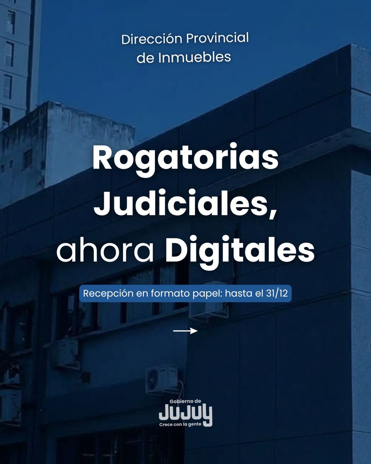 Inmuebles avanza en la digitalización de las rogatorias judiciales