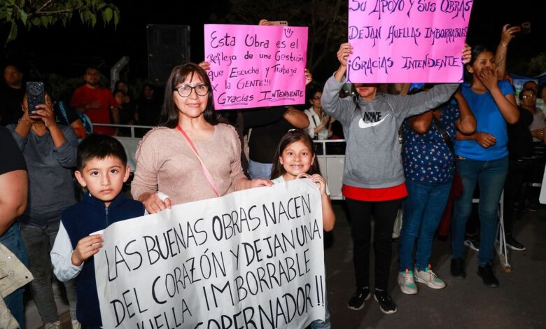 Monterrico:Inauguraron más de 800 metros de pavimento