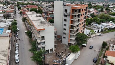 Sadir recorrió las obras de las Torres de Luján que registran un avance del 70%