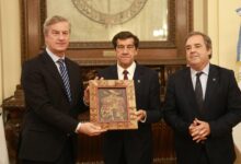 Sadir recibió a embajador de la Unión Europea y al jefe de misión de Emiratos Árabes