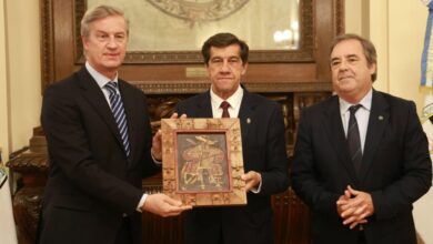 Sadir recibió a embajador de la Unión Europea y al jefe de misión de Emiratos Árabes